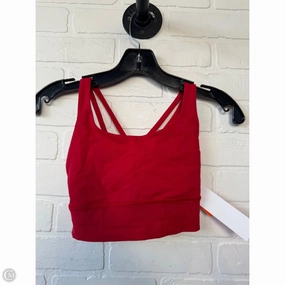 Athletic Bra By Lululemon In Red. Size: Xs