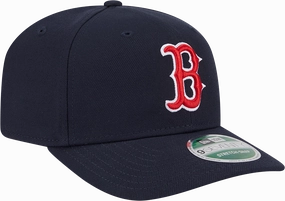 Boston Red Sox Navy New Era Player Replica 9SEVENTY Stretch Snap Adjustable Hat