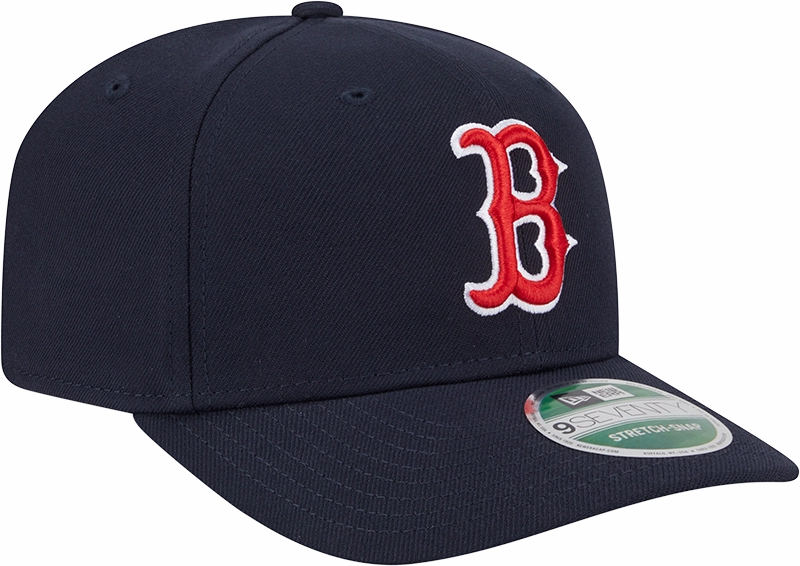 Boston Red Sox Navy New Era Player Replica 9SEVENTY Stretch Snap Adjustable Hat