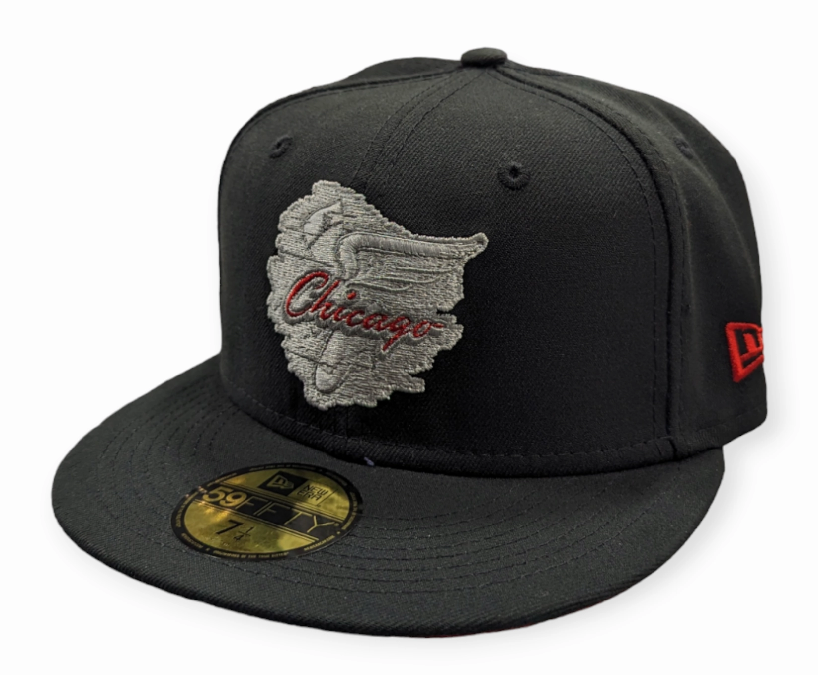Chicago White Sox New Era Black Go Go 59FIFTY Fitted Hat