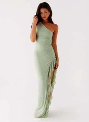 Clarence Maxi Dress - Sage