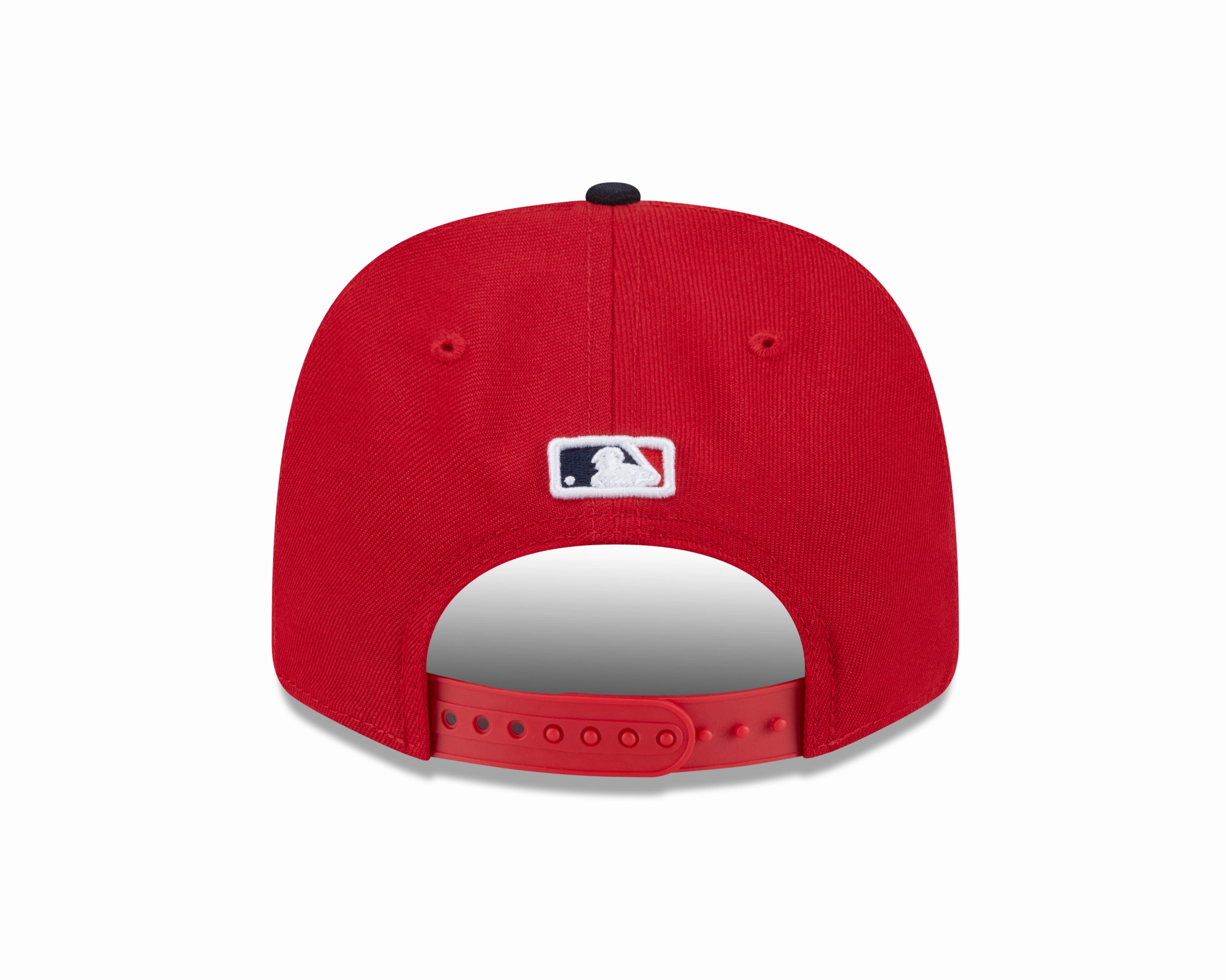 Cleveland Guardians Red/Navy New Era Player Replica 9SEVENTY Stretch Snap Adjustable Hat