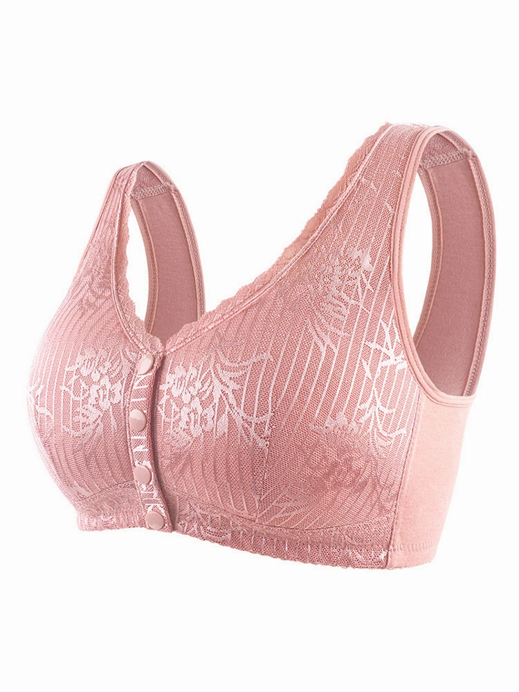 Comfort Vest Wireless Front Closure Bra