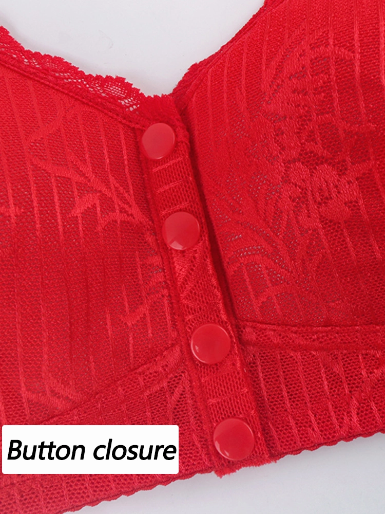 Comfort Vest Wireless Front Closure Bra