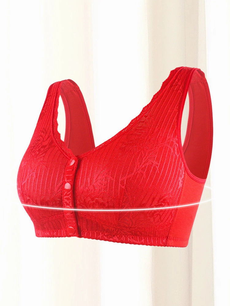 Comfort Vest Wireless Front Closure Bra