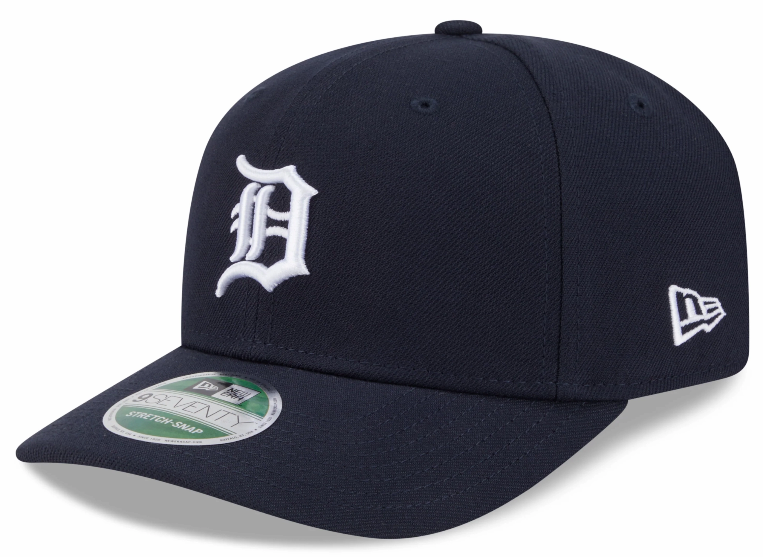 Detroit Tigers Navy New Era Player Replica 9SEVENTY Stretch Snap Adjustable Hat
