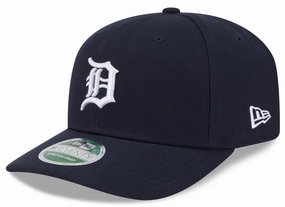 Detroit Tigers Navy New Era Player Replica 9SEVENTY Stretch Snap Adjustable Hat