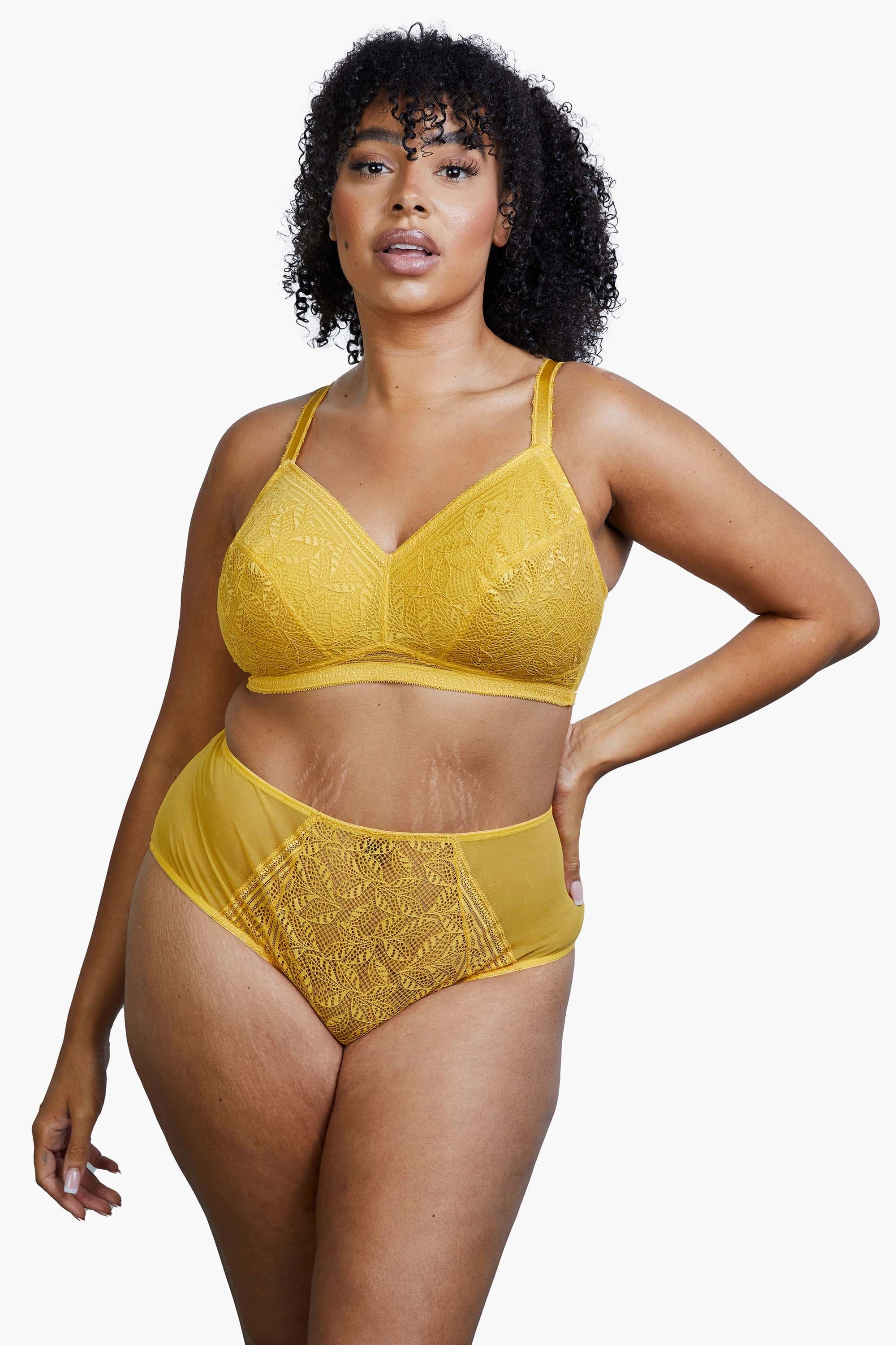 Emma Mustard Yellow Ultimate Comfort Wireless Bra