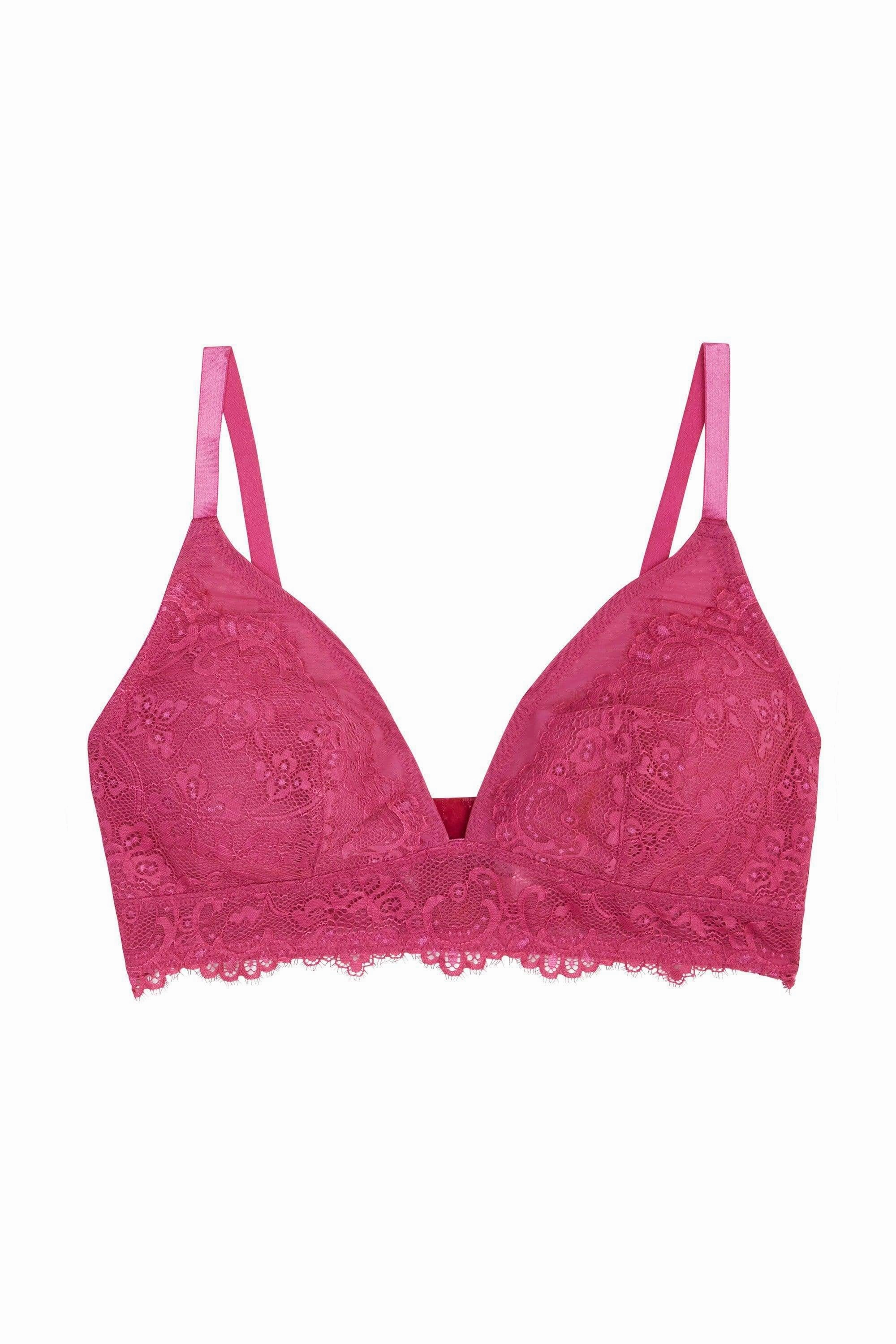 Gabi Fresh Bella Lace Soft Cup Bra Pink