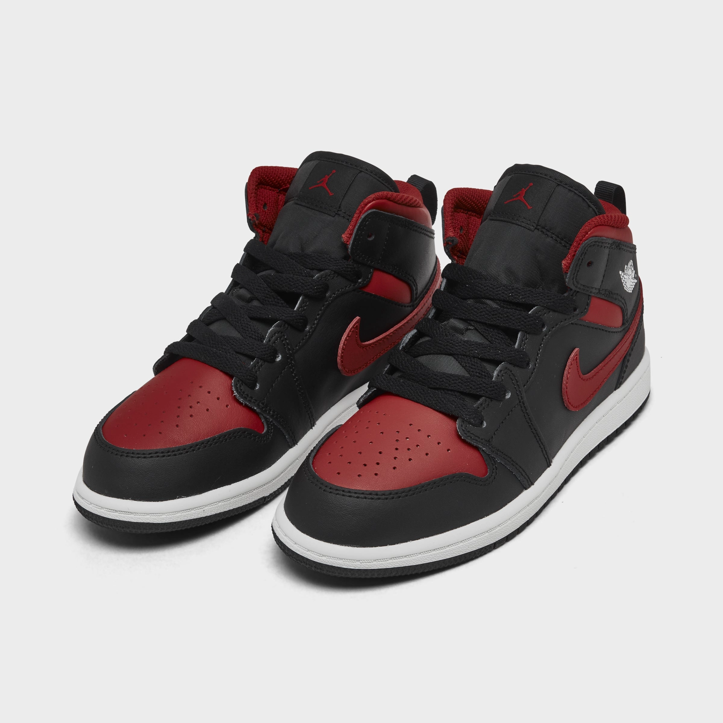 Jordan 1 Mid PS Black / Varsity Red - Summit White
