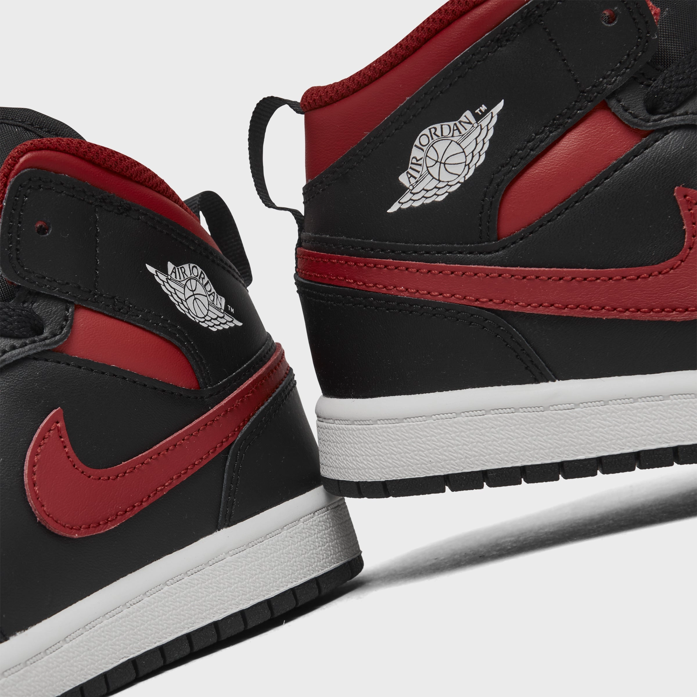 Jordan 1 Mid PS Black / Varsity Red - Summit White