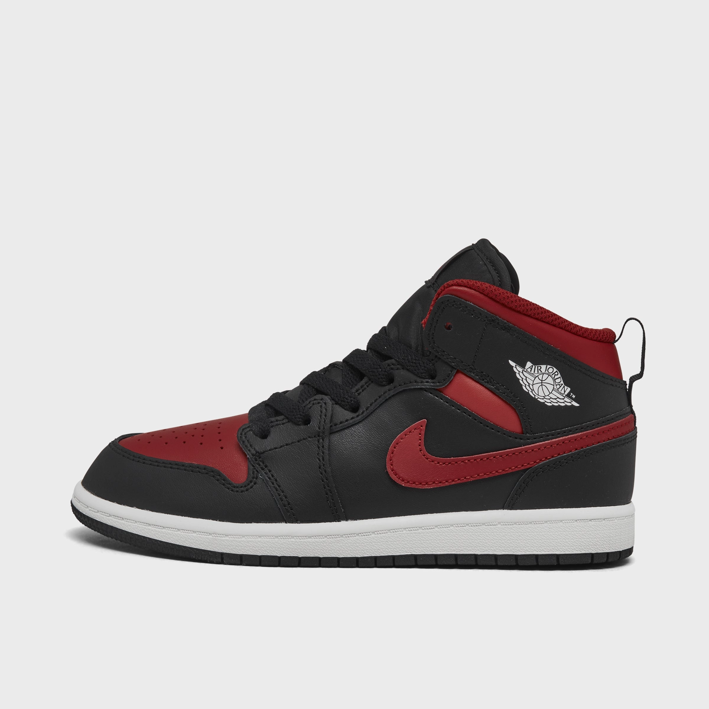 Jordan 1 Mid PS Black / Varsity Red - Summit White