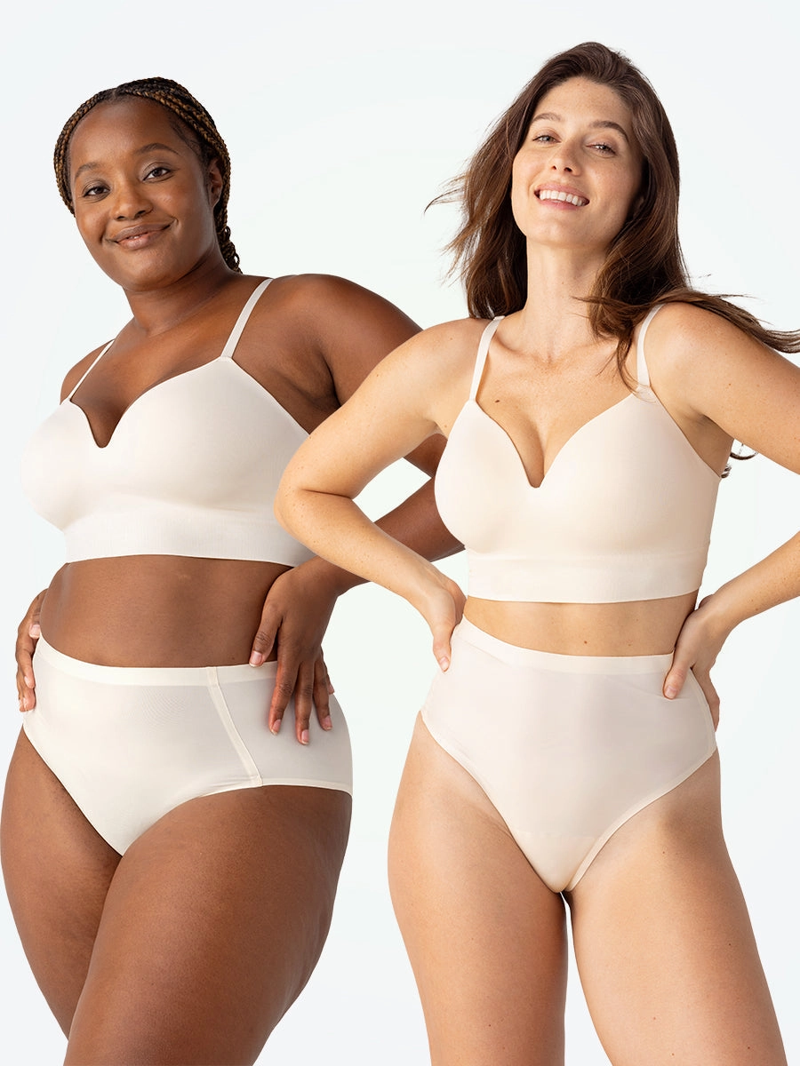 Offer: Truekind® 2-Pack Supportive Comfort Wireless Shaping Bra - 58 percent OFF