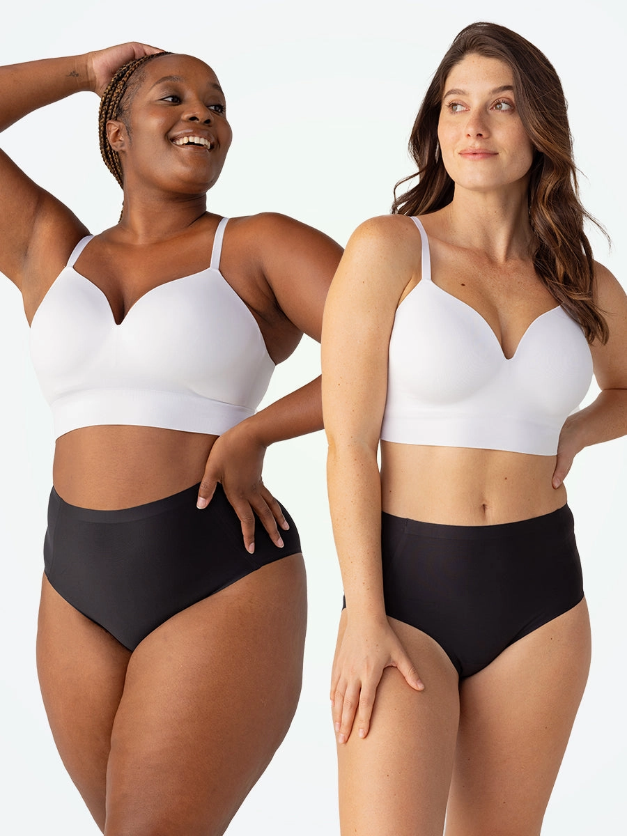 Offer: Truekind® 2-Pack Supportive Comfort Wireless Shaping Bra - 60 percent