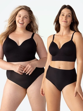 Offer: Truekind® 2-Pack Supportive Comfort Wireless Shaping Bra - 60 percent OFF