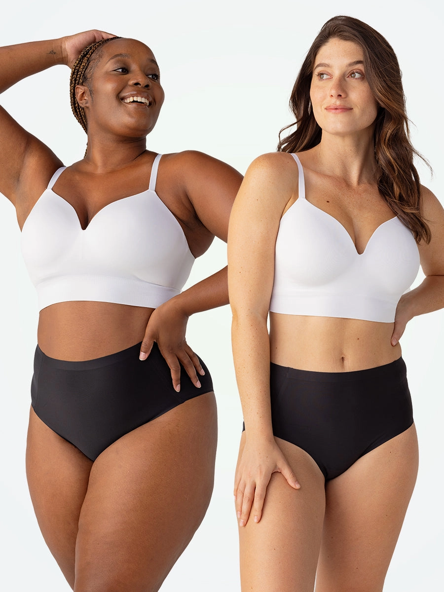 Offer: Truekind® 2-Pack Supportive Comfort Wireless Shaping Bra - 65 percent OFF
