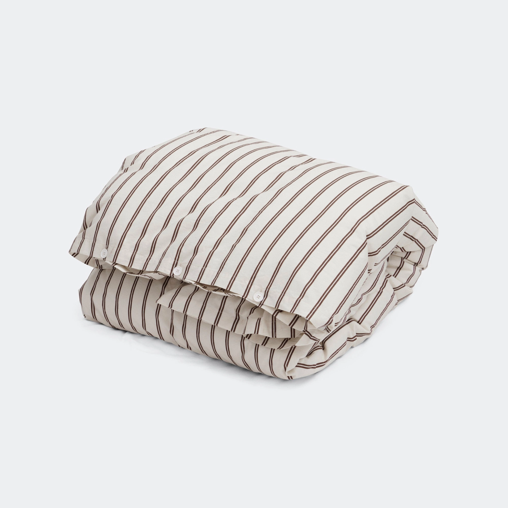 Percale Duvet Cover - Hopper Stripes