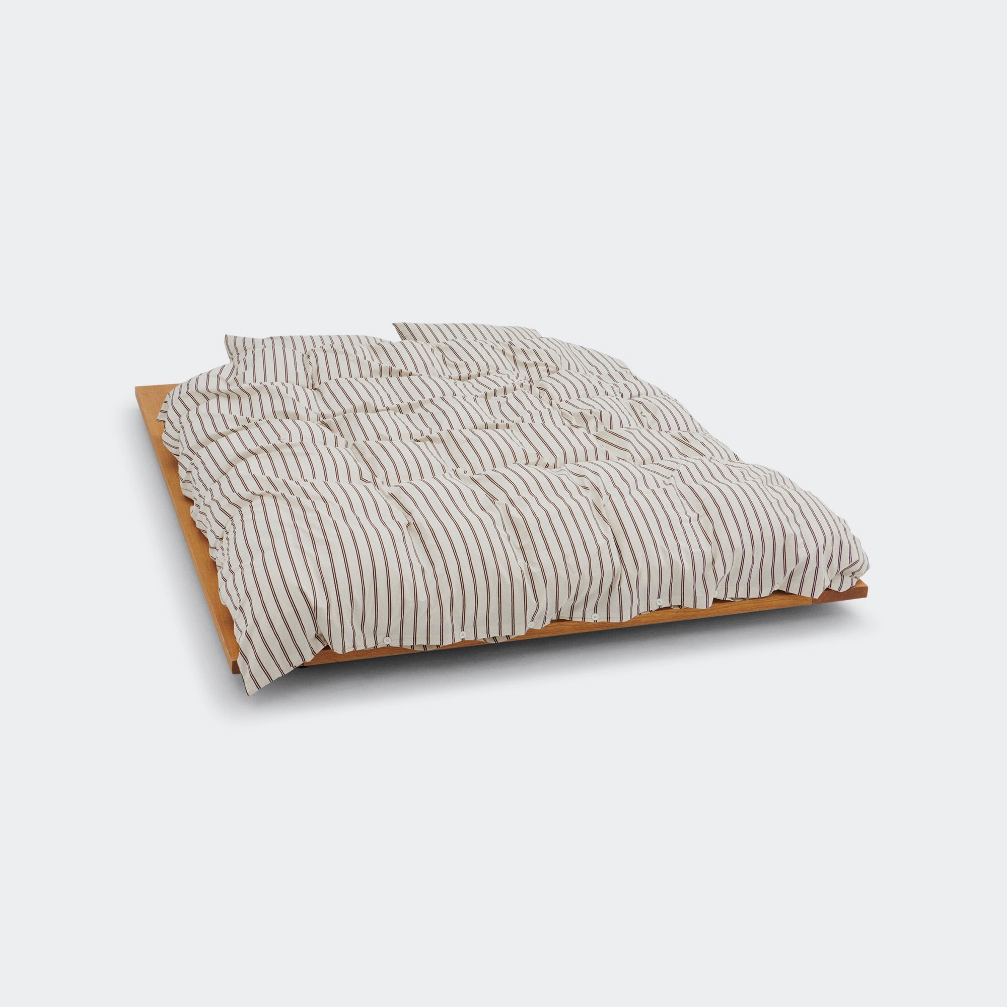 Percale Duvet Cover - Hopper Stripes