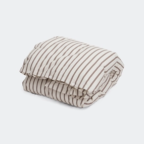 Percale Duvet Cover - Hopper Stripes