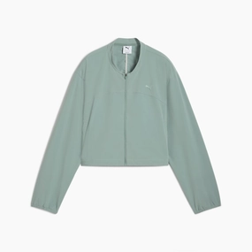 PUMA WOMEN'S MOVE FASHION GREEN JACKET