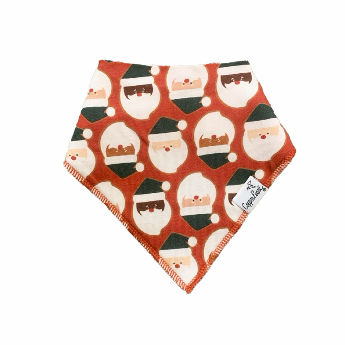 Single Holiday Bandana Bib