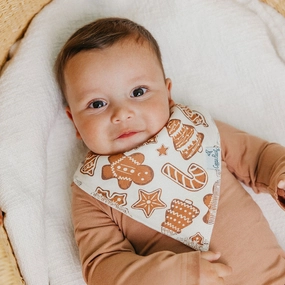 Single Holiday Bandana Bib
