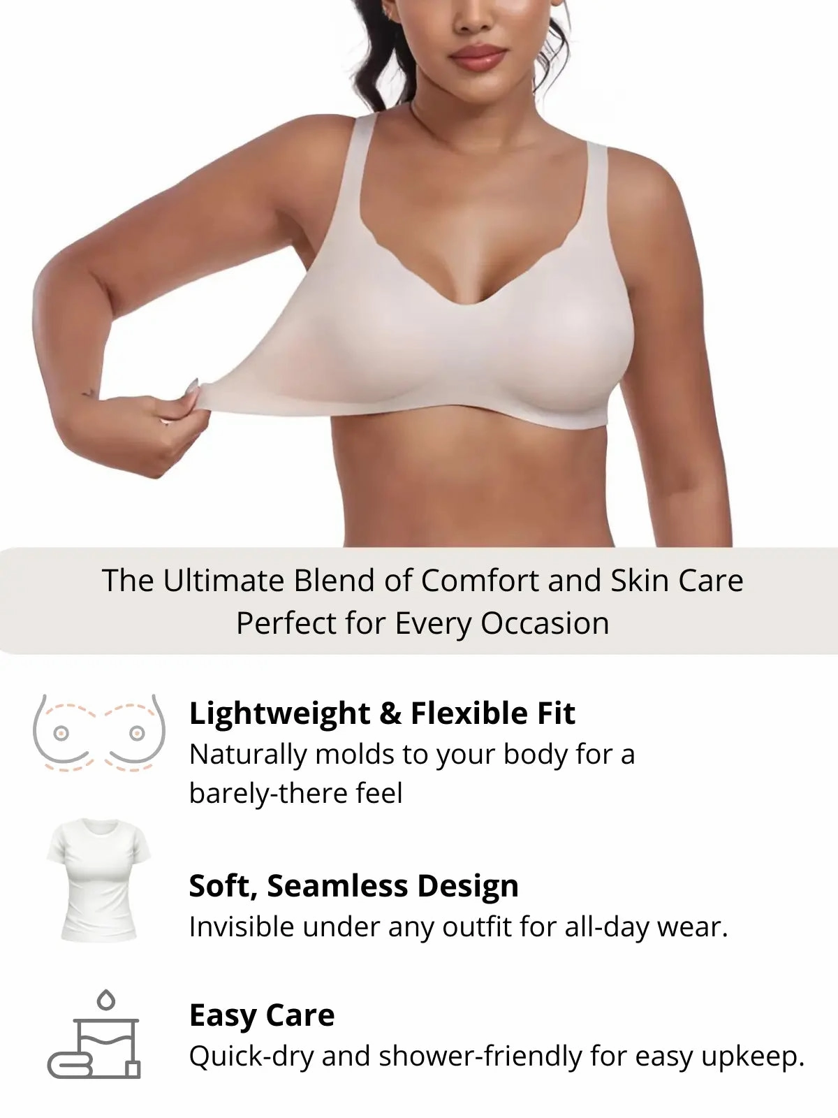 SkinHydra Bionic Gel Comfort Bra