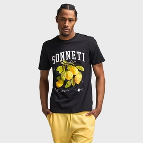 Sonneti Lemons Graphic T-Shirt / Black