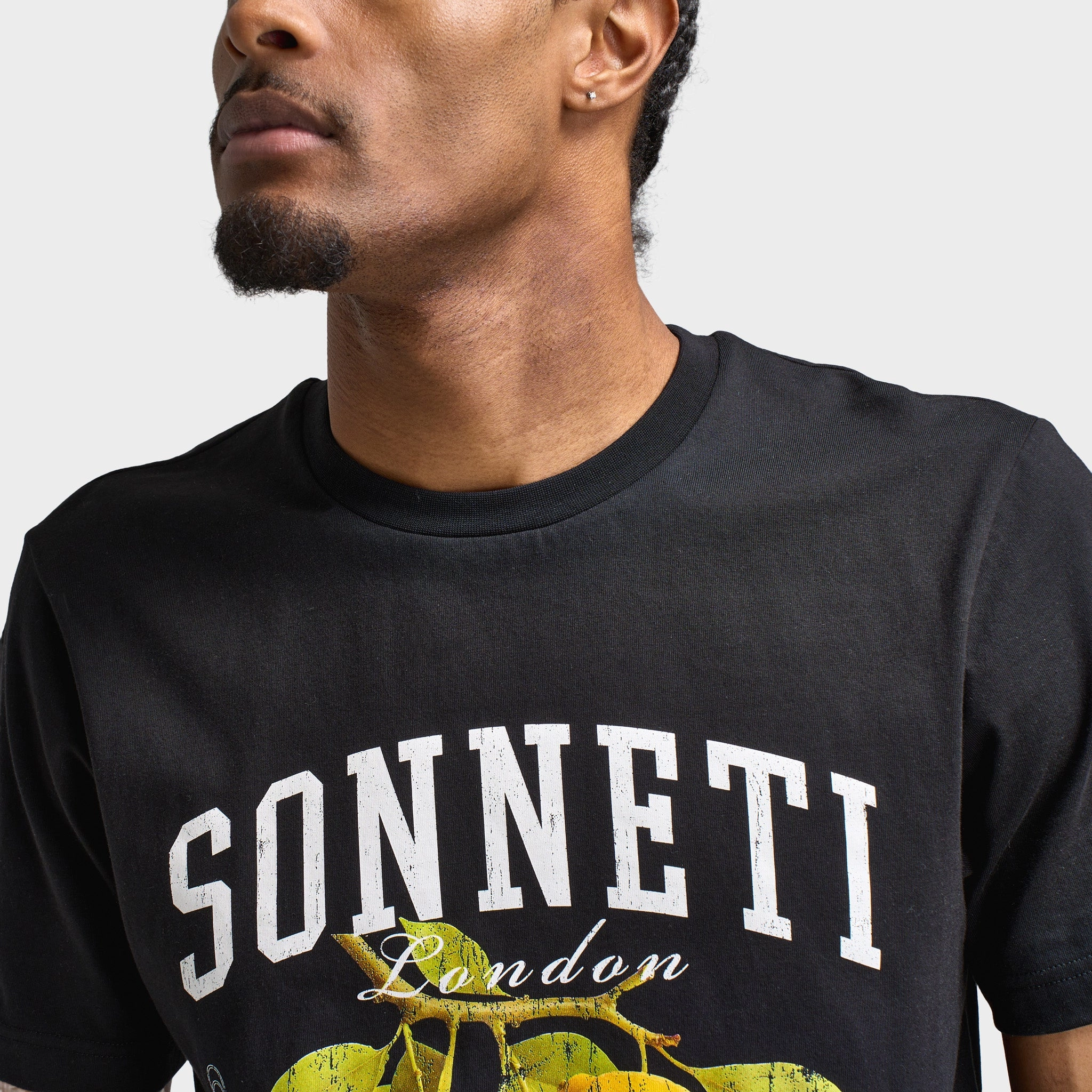 Sonneti Lemons Graphic T-Shirt / Black