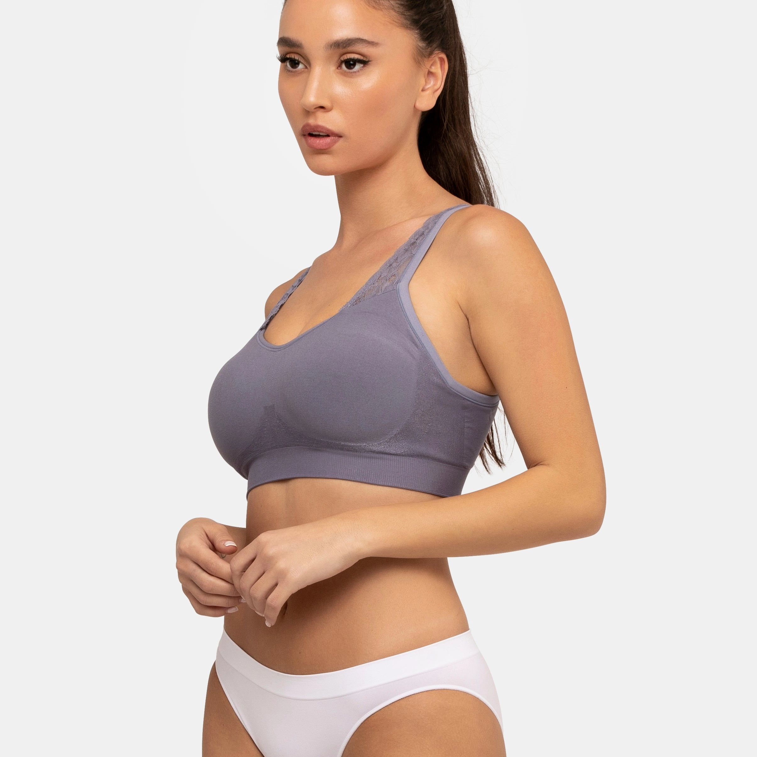 The Adjustable Comfort Bra (Lace Straps)