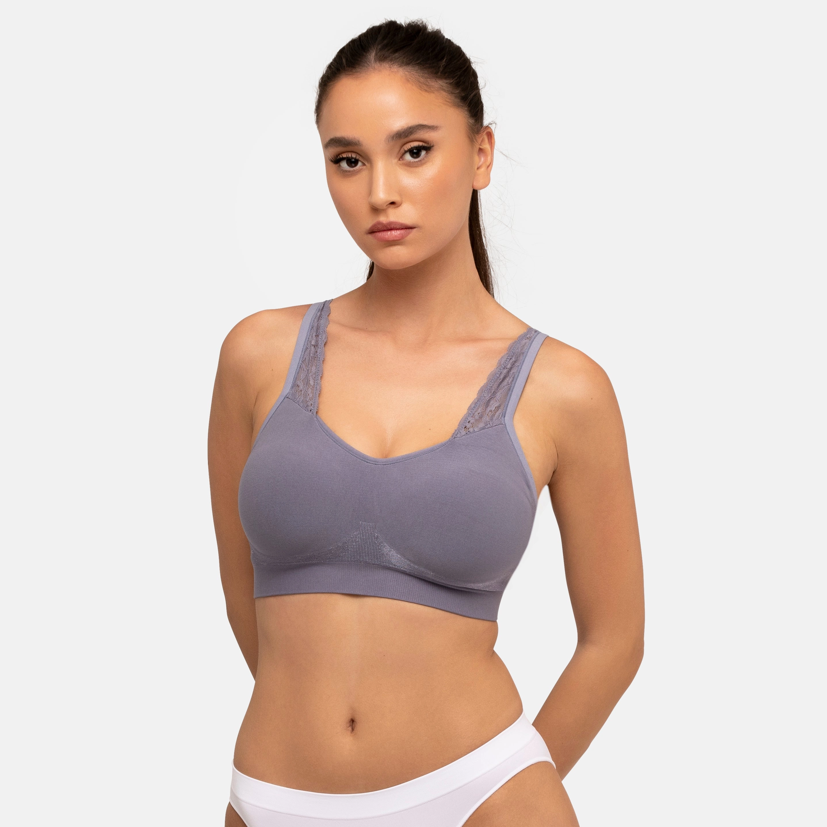 The Adjustable Comfort Bra (Lace Straps)
