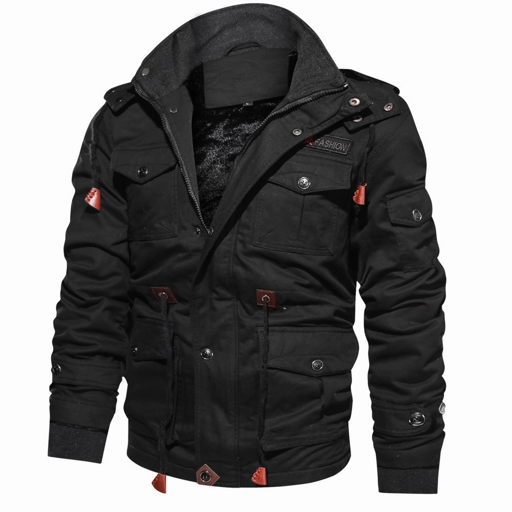 West Louis™ Fleece Multi-pocket Stylish Josh Jacket