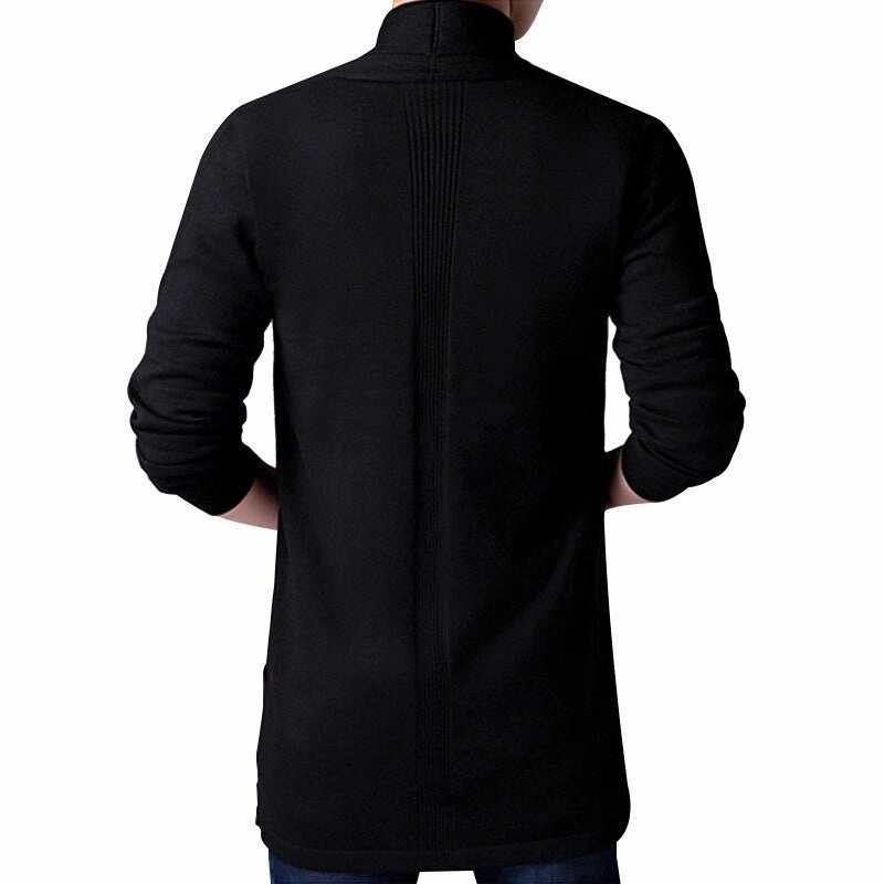 West Louis™ Knitted Wool Slim Fashion Long Cardigan