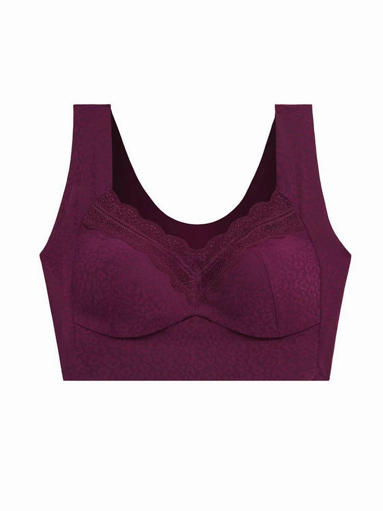 Wide Straps Wireless Soft Sweat-absorbing Bras