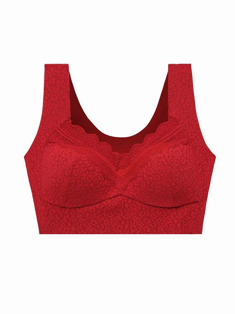 Wide Straps Wireless Soft Sweat-absorbing Bras