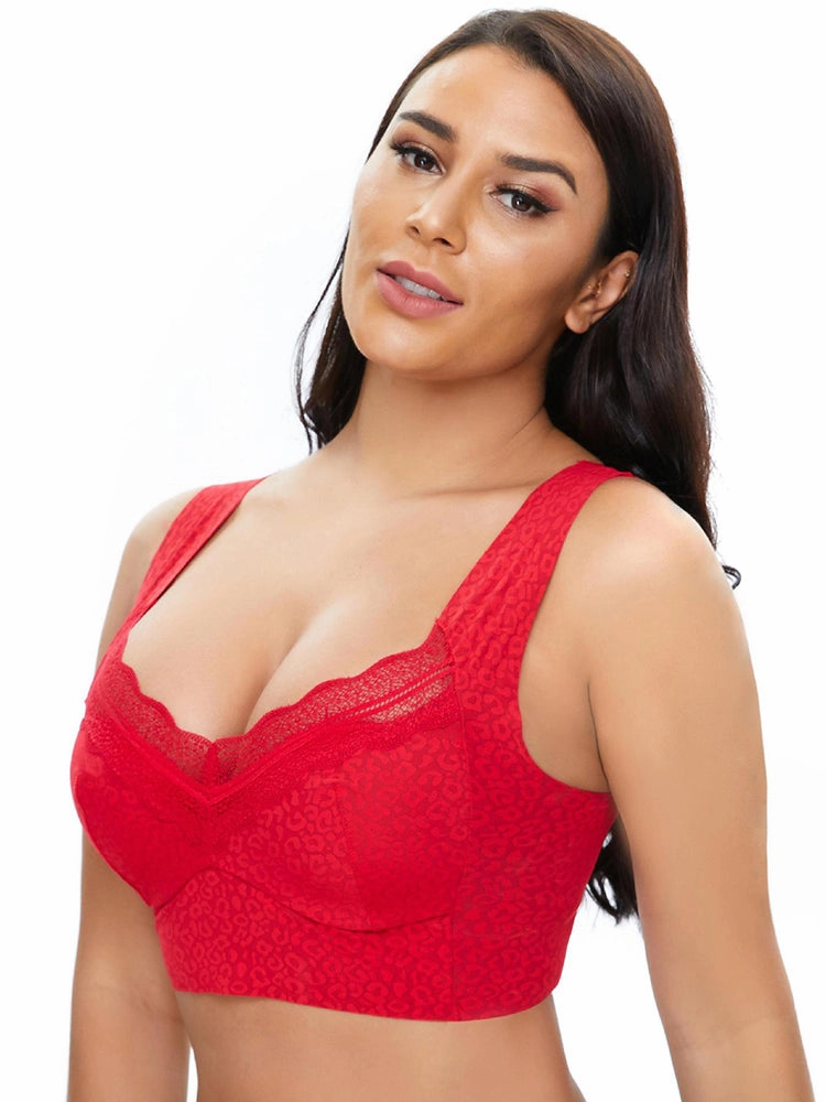 Wide Straps Wireless Soft Sweat-absorbing Bras