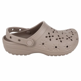 Women's Floral Cut-Out Clog