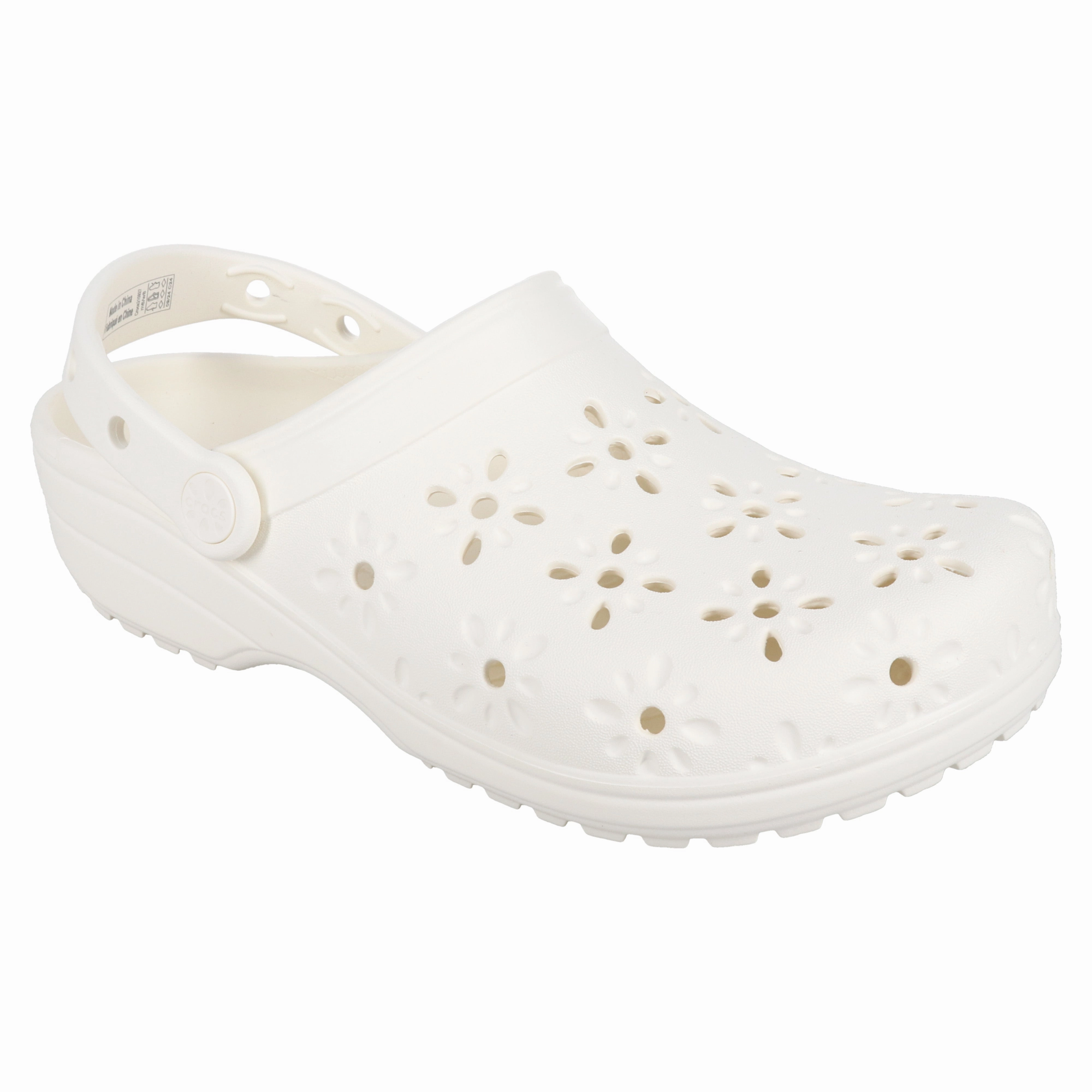 Women's Floral Cut-Out Clog