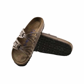 Women's Granada Soft Footbed (Oiled Leather) - Tobacco Brown