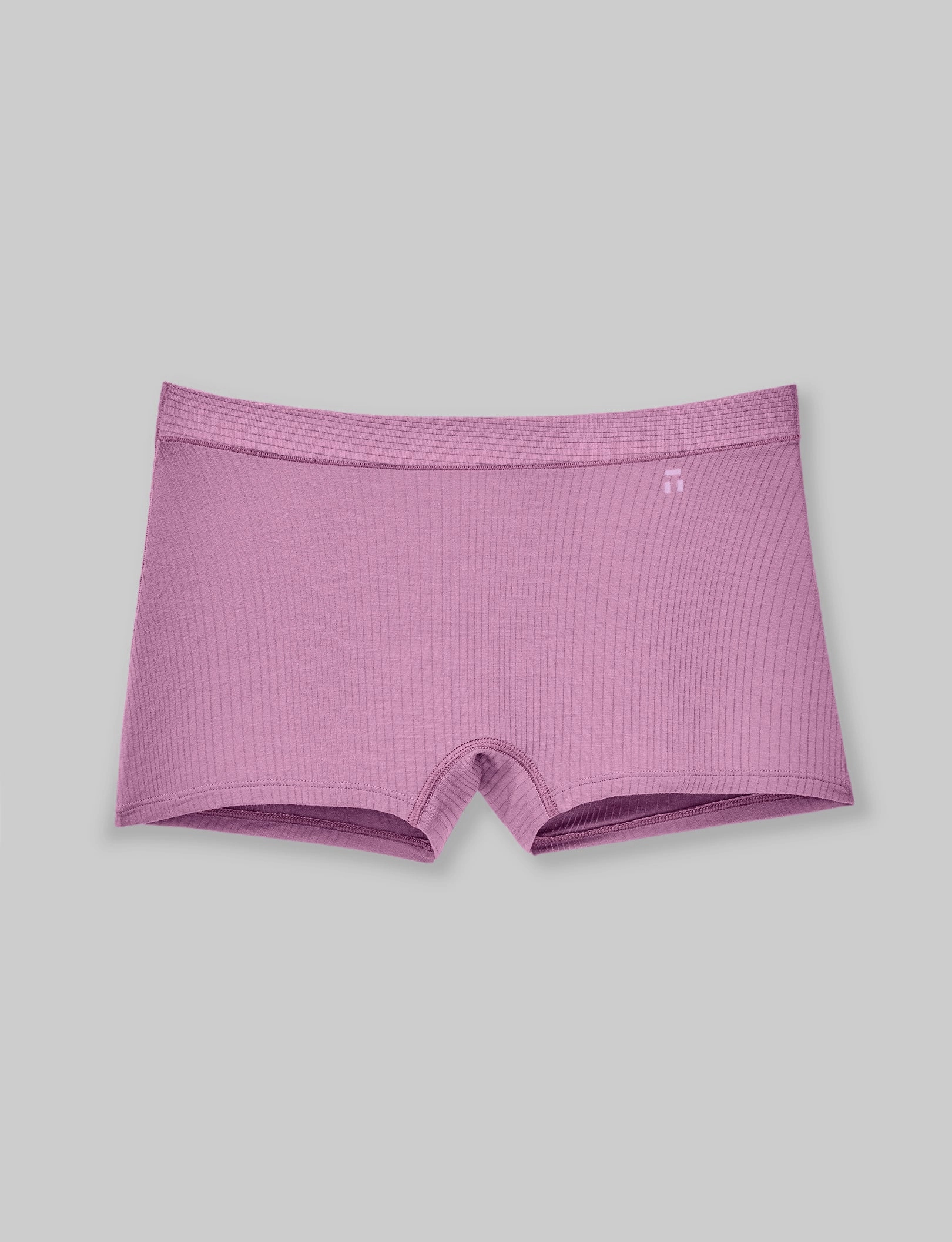 Women's Second Skin Luxe Rib Boyshort